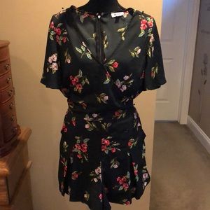 One Hart Floral Romper